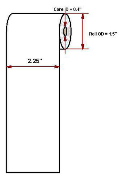 Datamax O'Neil Premium paper 2.25