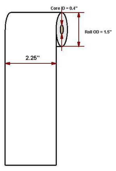 Datamax O'Neil Long life paper 2.25