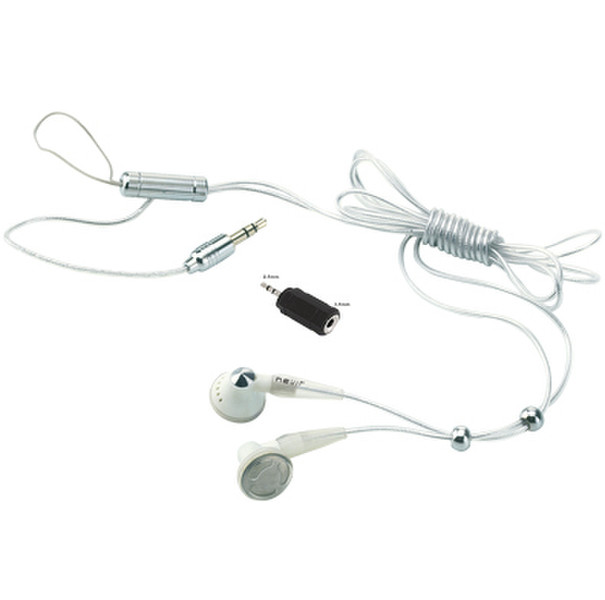 Nevir NVR-930 Ohraufliegend im Ohr Weiß Kopfhörer