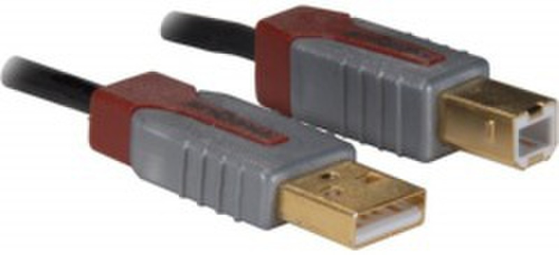 Treque TQ-USB02 2м USB A USB B Черный кабель USB