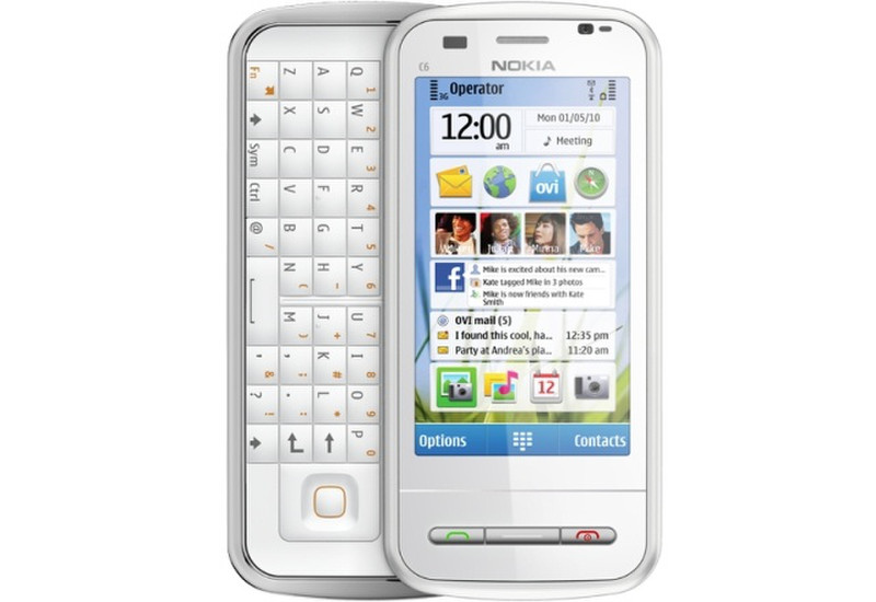 Nokia C6-00 Белый