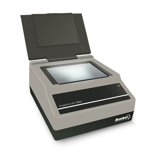 Ambir Technology ImageScan Pro 580id Визитка 300 x 300dpi Серый, Хаки