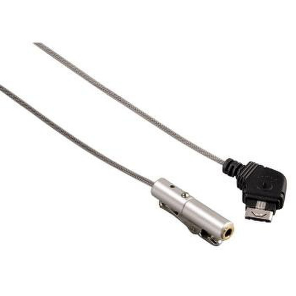 Hama 00108178 3.5mm Black,Grey mobile phone cable