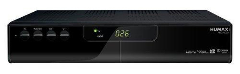 Humax HDCI-5000 Cable Full HD Black TV set-top box