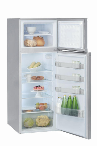 Ignis DPA 26/2 AL freestanding 170L 45L A+ Aluminium fridge-freezer