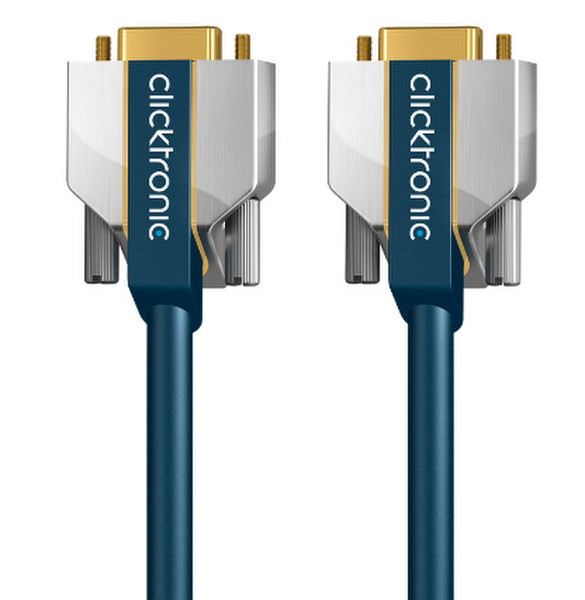 ClickTronic 2m VGA Advanced 2m VGA (D-Sub) VGA (D-Sub) Blue VGA cable