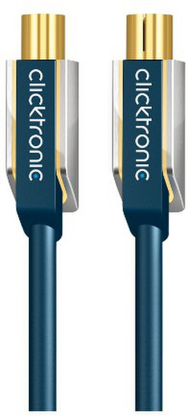 ClickTronic 2m Antenna cable 2м Коаксиальный Коаксиальный Синий