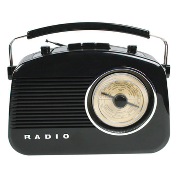 König HAV-TR700BL Tragbar Analog Schwarz Radio