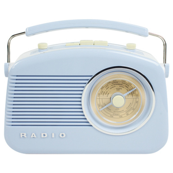 König HAV-TR700BU Tragbar Analog Blau Radio
