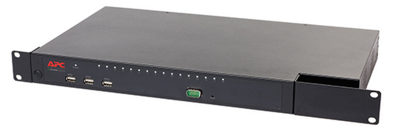APC KVM0216A 1U Schwarz Tastatur/Video/Maus (KVM)-Switch