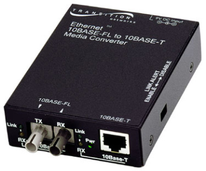 Transition Networks E-TBT-FRL-05(LH) 10Mbit/s 1310nm Single-mode network media converter