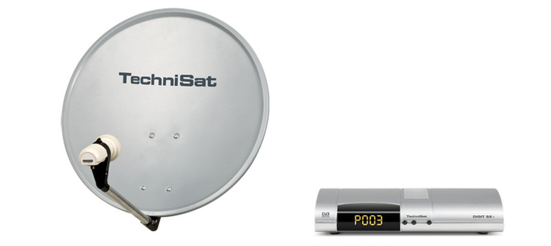 TechniSat 9605/4667 Grau Satellitenantenne