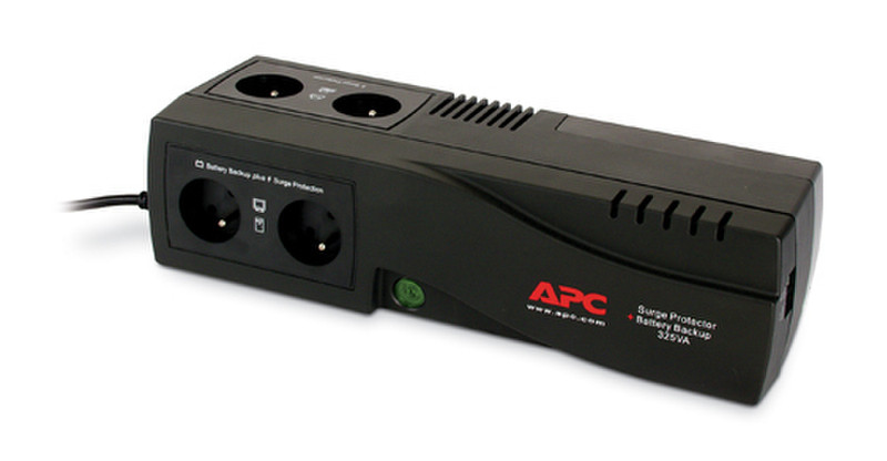 APC SurgeArrest + Battery Backup 325VA German 4AC outlet(s) 230V 1.83m Black surge protector