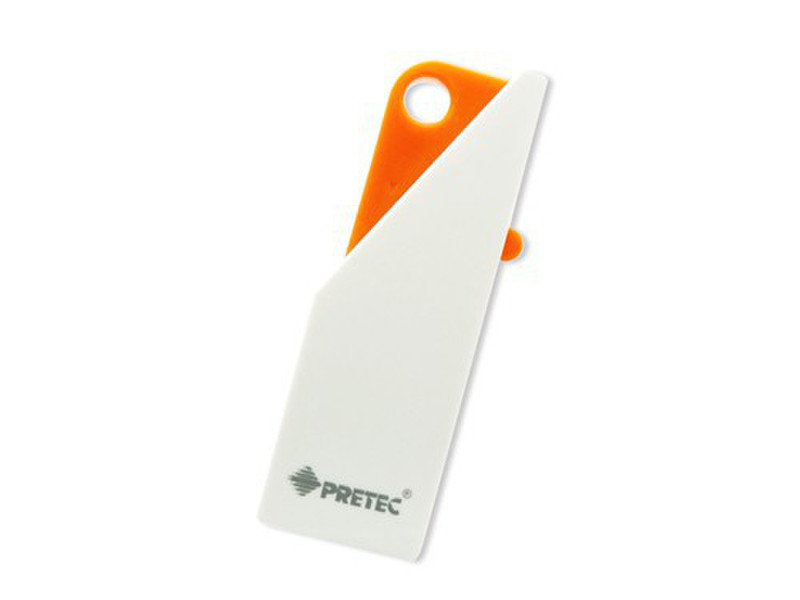 Pretec i-Disk Push 4ГБ USB 2.0 Type-A Оранжевый, Белый USB флеш накопитель
