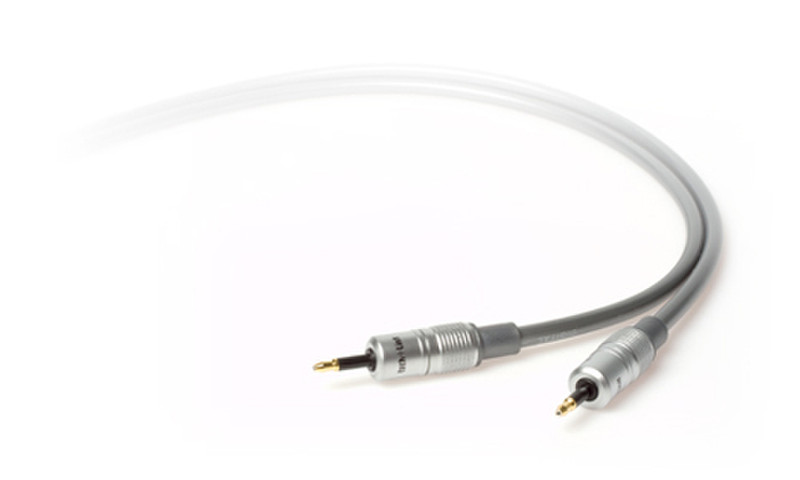 Techlink 680311 3m 3.5mm 3.5mm Grau, Silber Audio-Kabel