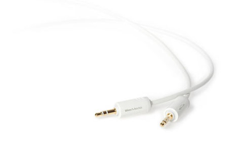 Techlink WiresMEDIA, 3.5mm - 3.5mm 1m 3.5mm 3.5mm White