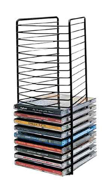 Fellowes Wire CD/DVD Tower - 20 Capacity optical disc stand