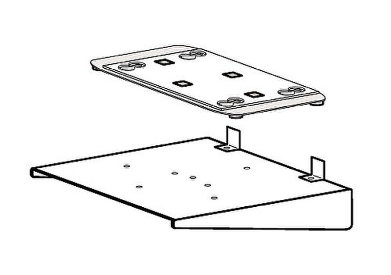 Ergotron Attachment Options Laptop Tray. Grey