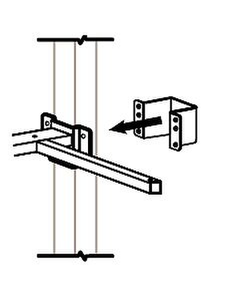 Ergotron Attachment Options Fixed Underbracing for 3