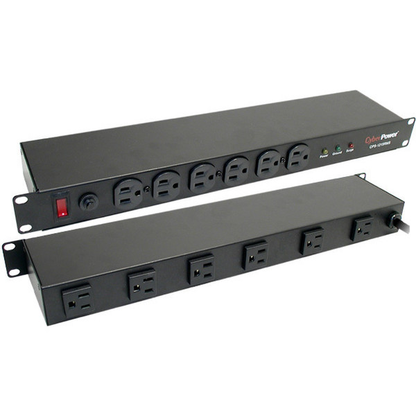 CyberPower CPS-1215RMS 12AC outlet(s) 120V 4.50m Schwarz Spannungsschutz