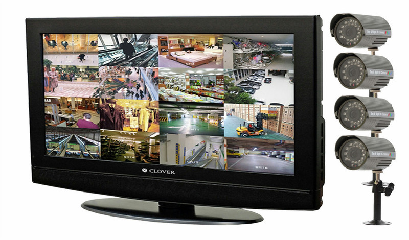 Wisecomm LCD26164 26Zoll Schwarz Computerbildschirm