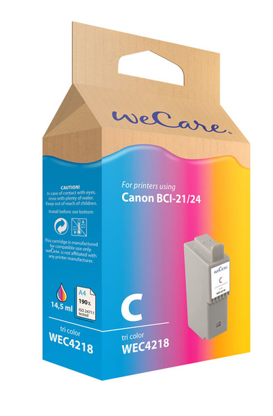 Wecare WEC4218 Cyan,Magenta,Yellow ink cartridge