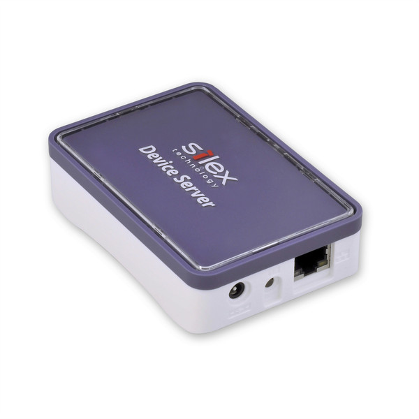 Silex SX-DS-4000U2 High Performance USB Device Server Ethernet LAN Purple,White print server
