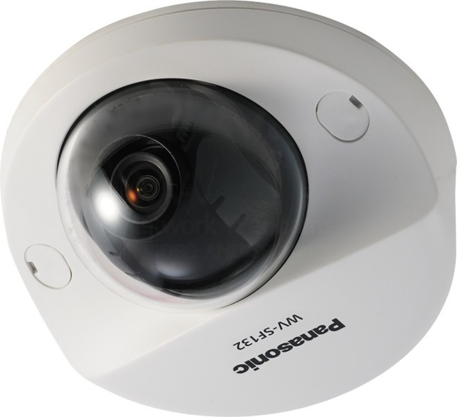 Panasonic WV-SF135E IP security camera Для помещений Dome Белый