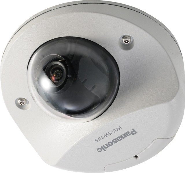 Panasonic WV-SW155 IP security camera Innenraum Verdeckt Weiß Sicherheitskamera