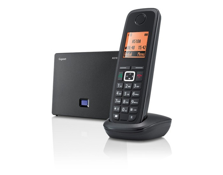Gigaset А510 IP Wireless handset 2lines LCD Black