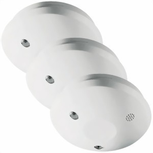 M-Cab 83813 Interconnectable Wireless White smoke detector