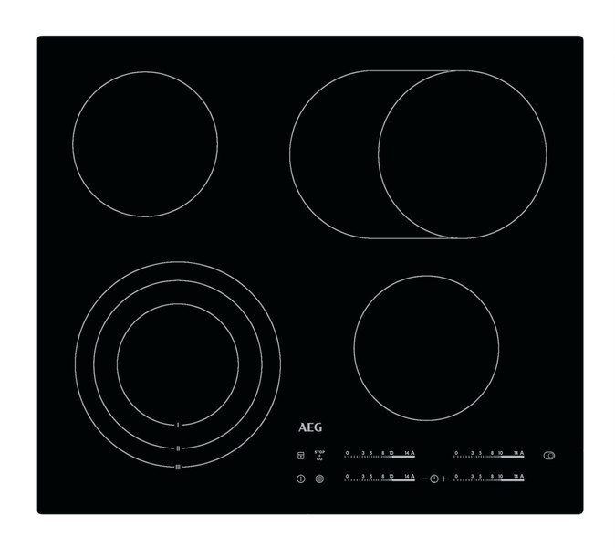 AEG HK654070IB Eingebaut Elektrische Induktion Schwarz