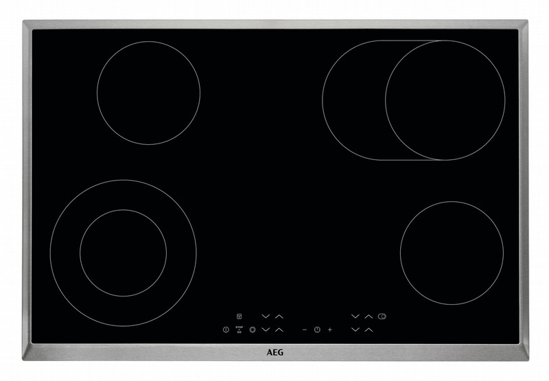 AEG HK834060XB Built-in Ceramic Brushed steel