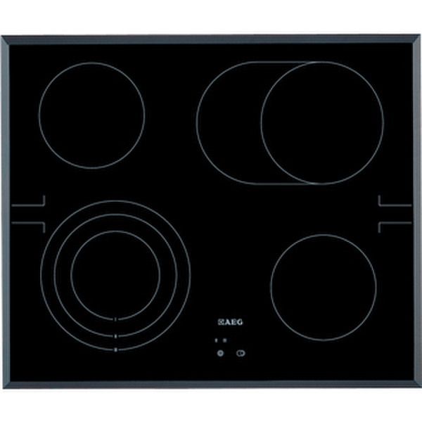 AEG HE604070FB built-in Electric induction Black