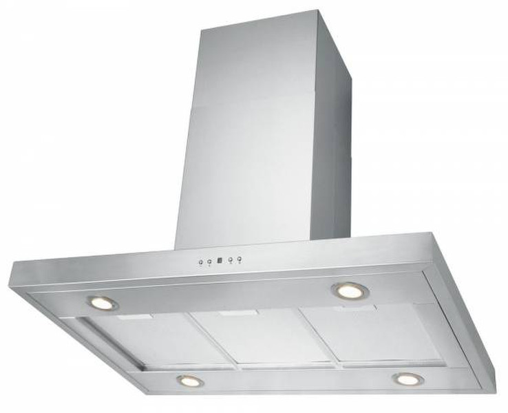 Amica IH 17115 E Island 650m³/h Silver,Stainless steel cooker hood