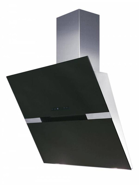 Amica KH 17129 E Wall-mounted 900m³/h Black,Stainless steel cooker hood