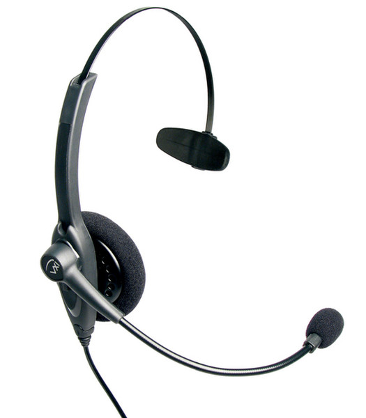 VXi Passport 10V Monaural Head-band Black headset