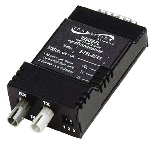 Transition Networks E-FRL-MC05 10Мбит/с 850нм Multi-mode network transceiver module