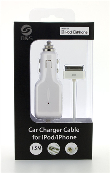 CEMOBIT DNS-SC-APIP Auto White mobile device charger