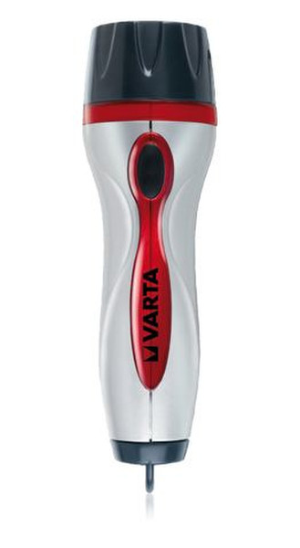 Varta Trilogy LED Light 3AAA Hand flashlight LED Black,Red,Silver