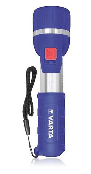 Varta LED Day Light 2AA Hand-Blinklicht LED Blau, Silber