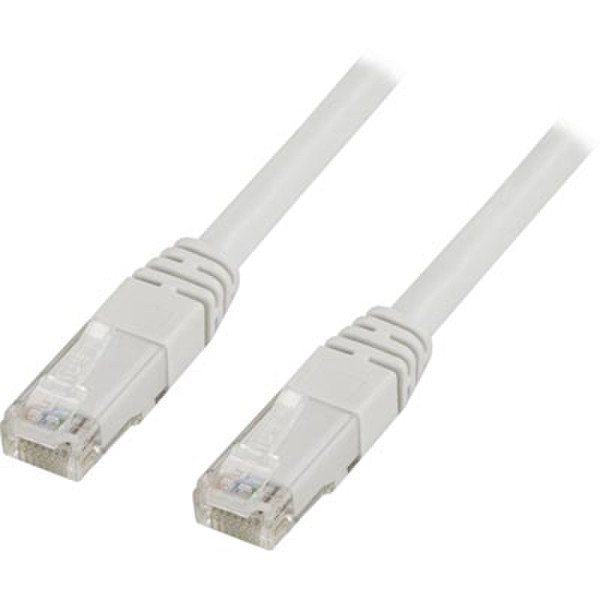 Deltaco TP-625V 25m White networking cable