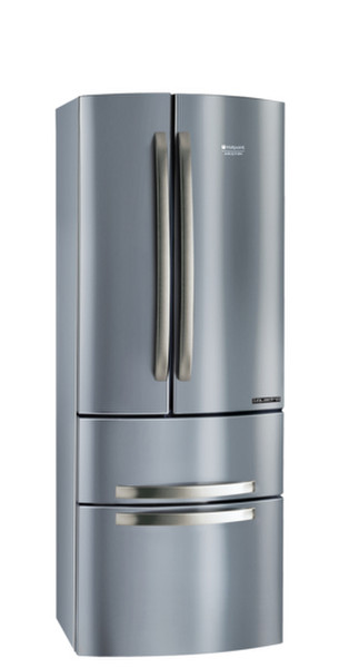 Hotpoint 4D X/HA freestanding A Stainless steel side-by-side refrigerator