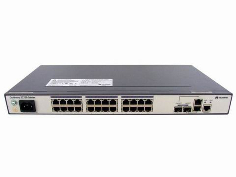 Huawei S2700-26TP-SI-AC Managed Power over Ethernet (PoE) 1U Grey network switch