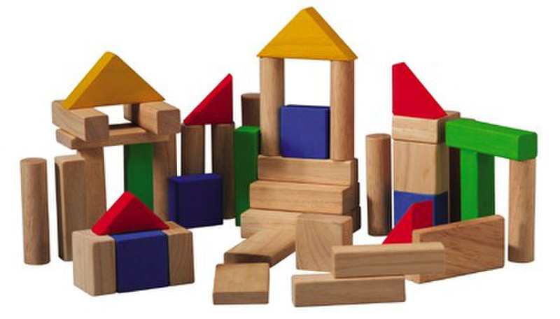 PlanToys 5535 Wood building block