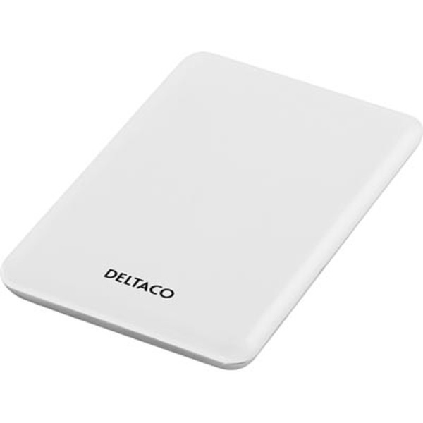 Deltaco MAP-HL21U 2.5" USB powered Silver,White storage enclosure