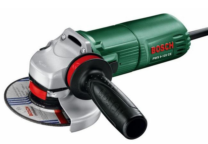 Bosch PWS 9-125 CE 900Вт 11000об/мин 125мм 2000г угловая шлифмашина