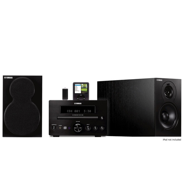 Yamaha MCR-230 Micro set 40W Black home audio set