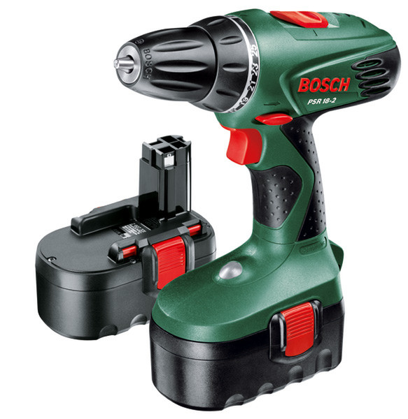 Bosch PSR 18-2 Pistol grip drill 2000g Green
