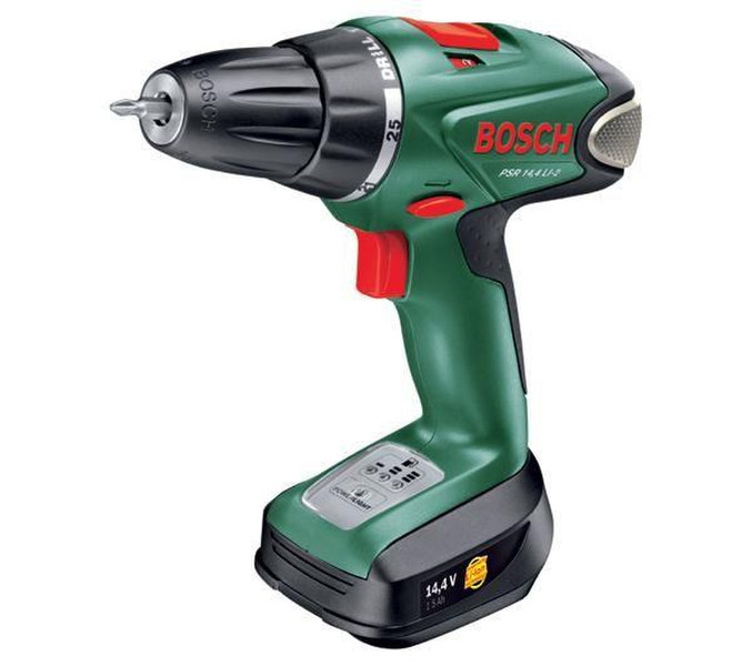 Bosch PSR 14.4 LI-2 Дрель с рукояткой пистолетного типа Литий-ионная (Li-Ion) 1350г Зеленый